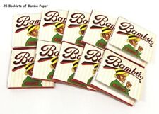 25 Pack of Bambu Classic Rolling Papers 100% Authentic  Regular Paper picture