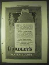 1922 Bradley's Water Colors Advertisement picture