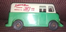 Vintage SALISBURY BROS Milk Truck Toy Bank 1950s YORKVILLE ILLINOIS  picture