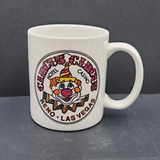 Vintage CIRCUS CIRCUS Casino Coffee Mug Cup Las Vegas Clown Souvenir picture