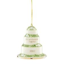 Lenox 2020 Our First Christmas Together Cake Ornament, 0.40 LB, Multi picture
