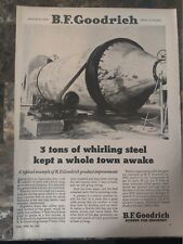 B.F. Goodrich Rubber Vintage Print Ad 1951 Feed Dehydrator V Belts picture
