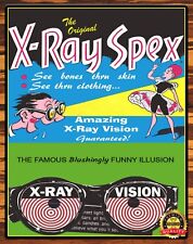 X-Ray Spex - Amazing X-Ray Vision - Restored - Metal Sign 11 x 14 picture