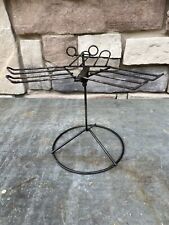 VINTAGE OLD GENERAL STORE WIRE METAL COUNTER DISPLAY RACK picture