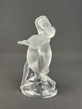 Lalique Deux Danseuses Crystal Nude Figurine Two Dancers Sculpture; Mint (#2) picture