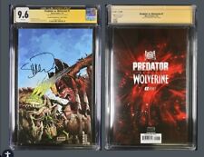Predator Vs Wolverine #1 Marvel 2024 CGC SS 9.6 Signed By Steve McNiven  picture