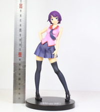 Bakemonogatari Hitagi Senjougahara Anime Figure SEGA Prize 19cm 7.5inch Height picture