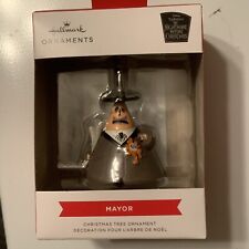HALLMARK NIGHTMARE BEFORE CHRISTMAS 2 FACED MAYOR Tree ORNAMENT 2022 NEW picture