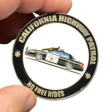 EE-003 California Highway Patrol Civil Unrest Riot CHP No Free Rides Police Car picture