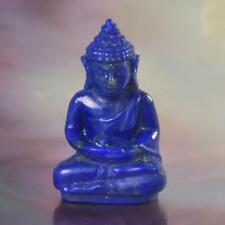 Sculpture of the Buddha Natural Blue Lapis Lazuli Gemstone Carving 7.80 cts picture