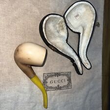 Vintage Estate Smoking Pipe - SMS Meerschaum in Case See Pics picture