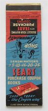 SEARS  MATCHBOOK COVER picture