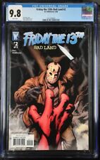 Friday The 13th: Bad Land #2 CGC 9.8 Rare Low Print Run DC/Wildstorm WP 2008 picture