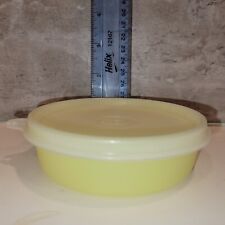 Vintage Tupperware #1286 Yellow Little Wonder Bowl w/ Lid picture