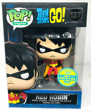 FUNKO POP DIGITAL #137 TEEN TITANS GO PHYSICAL POP RED ROBIN P38 picture