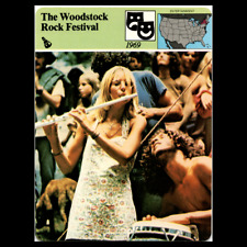 1979-81 Panarizon Entertainment Woodstock Rock Festival 1969 Italy Near Mint NM picture