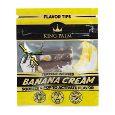 King Palm | Flavored Filter Tips | Banana Cream | 50 Pack X 2 = 100 Rolling Tips picture