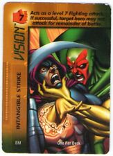1995 The Avengers: VISION - OVERPOWER (Marvel) [VG card] INTANGLE STRIKE picture