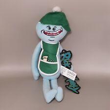 Happy Mr Meeseeks 10” Plush Toy - Rick and Morty Cartoon - Adult Swim Jinx NWT picture