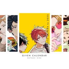 KIZU NATSUKI ‘Given’ 2024 Calendar / Japanese Yaoi BL Manga Comics Illustrations picture