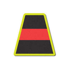 3M Scotchlite Reflective Thin Red Line Tetrahedron picture
