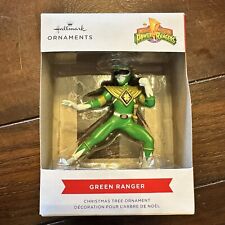 Hallmark Mighty Morphin Power Rangers GREEN RANGER CHRISTMAS ORNAMENT New in Box picture
