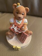 Vintage Theadorables Resin Teddy Bear, Treats Cupcakes Celebration picture