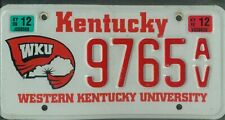 KENTUCKY 2010 license plate 