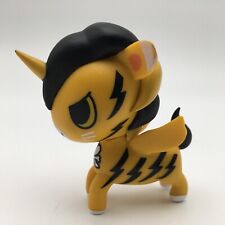 Tokidoki Unicorno Series 3 Rocky Yellow Unicorn Black Thunderbolt Stripes picture