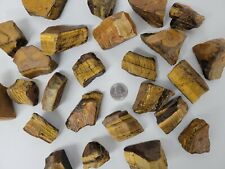 TIGERS EYE STONE - LARGE CHUNKS TIGERS EYE CRYSTAL - Rough Stones Bulk picture