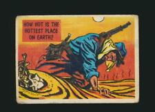 1956 Topps Isolation Booth R714-10 #16 Hottest Place On Earth picture