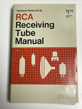 RCA Receiving Tube Manual Technical Series RC-26, 1968 picture