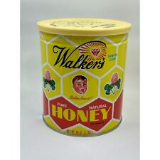 Vintage 1950's Walker's Pure Natural Honey 5lb. Tin Excellent Condition 5.75
