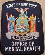 NY New York State Office of Mental Health Shoulder Patch picture