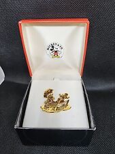Vintage Napier Disney Mickey & Minnie Mouse In The Boat Pin Brooch RARE picture