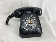 Vintage Stromberg Carlson Model 1543 WKK Black Rotary Dial Desk Telephone picture