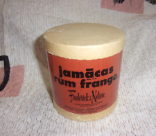 Frederick & Nelson Jamacas Rum Frango Chocolate Box Round Vtg Seattle Washington picture