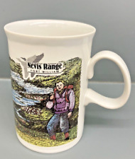 Vintage Nevis Range Fort William Ski Resort Nevisport Rare mug Made In Scotland picture