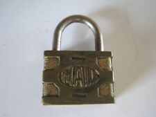 Brass Mail Padlock Solid Vintage No Key picture