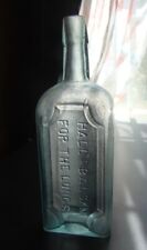 Antique HALL'S BALSAM FOR THE LUNGS - JOHN F. HENRY& Co. -N.Y. Medicine Bottle picture