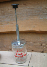Vintage 1950's 60's retro look Glass Nut, Onion, and Food Chopper picture