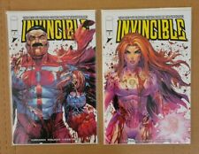 Invincible 1 &2 Tyler Kirkham Variant WHATNOT Exclusive Omni-Man Trade NM Image picture