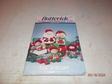 VINTAGE 1991 BUTTERICK CRAFT PATTERN #5599 picture