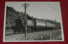 1960 Press Photo Cambrian Coast Express Train Locomotive #5510 Wales UK picture