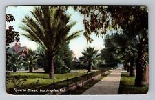 Los Angeles CA-California, Figueroa Street, Scenic View, Vintage Postcard picture