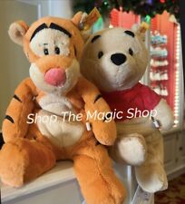 Disney World Park Exclusive Winnie The Pooh & Tigger Steiff Handmade Plush Set picture