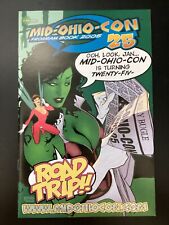 2005 Mid-Ohio Comic Con, program, VHTF Rare, She-Hulk, Adam Hughes. Look picture