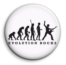 Evolution Rocks - Badge 38mm Button Pin picture
