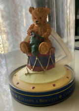 Christmas Cookie Shortbread Stamp NewMarket Bear on Drum NOS picture