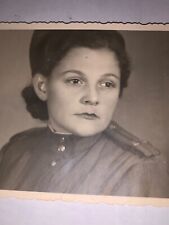 WWII RUSSIAN USSR WOMEN SOLDIERS PHOTO LOT RED ARMY MILITY picture